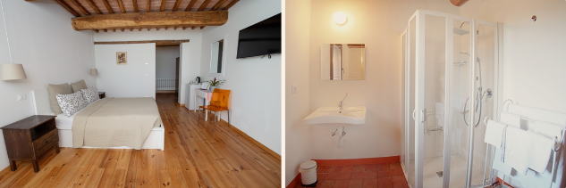 Mina: 23 m², bathroom 7 m²